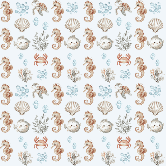 Ocean - Themed Wrapping Paper