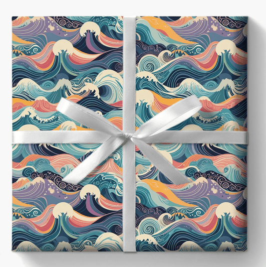 Ocean Wave Wrapping Papers