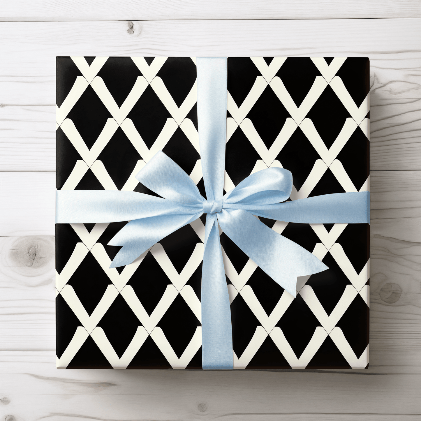 Monochrome Geometric Wrapping Papers
