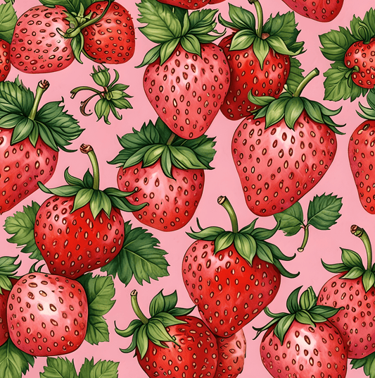 Delightful Strawberry - themed Wrapping Paper for a Sweet Surprise