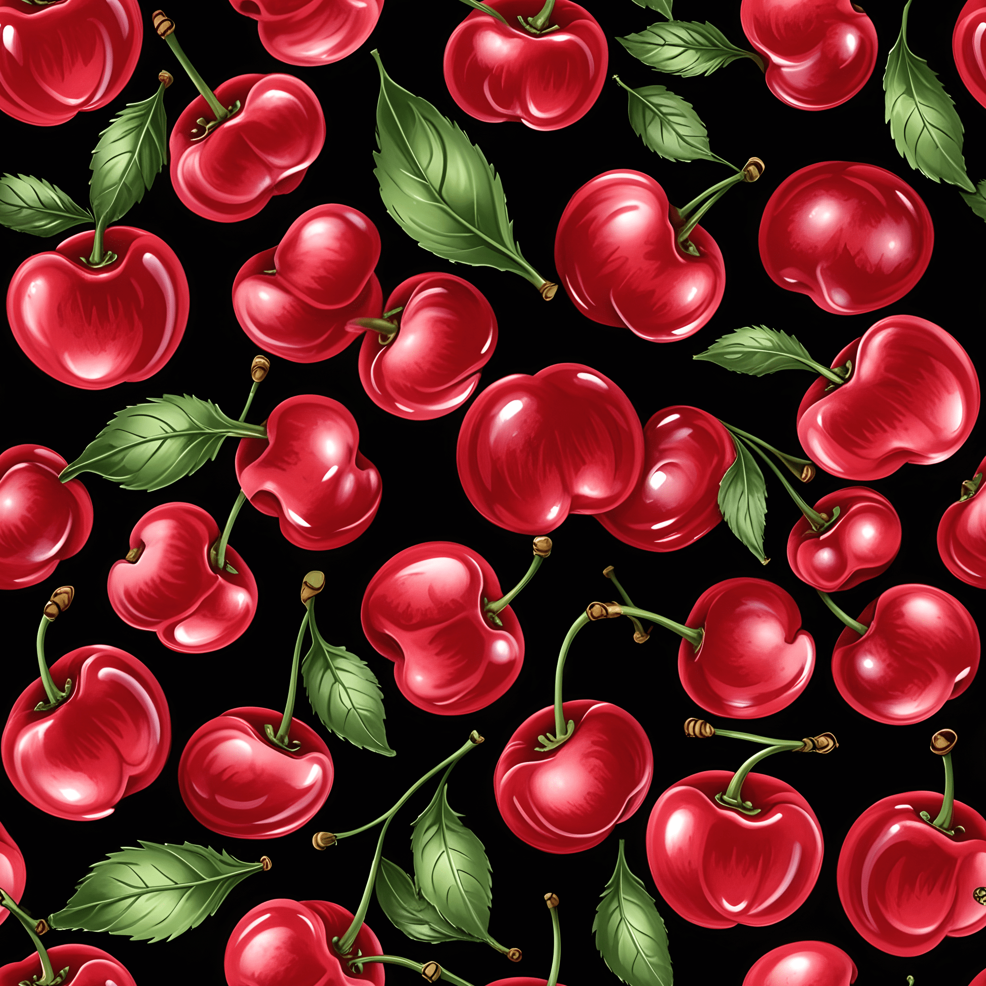 Juicy Cherry Print Gift Wrap for a Pop of Color