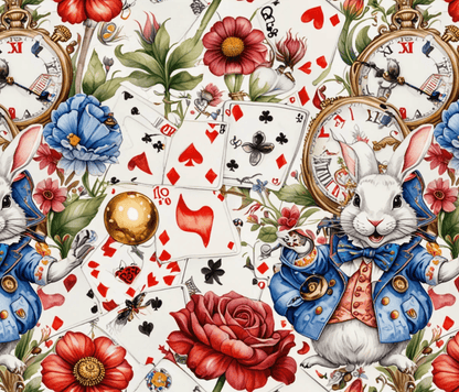 Unique Wonderland Gift Wrap - Winter White for a Tea Party