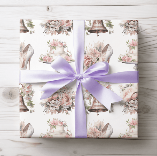 Iconic Wedding Elements Wrapping Design