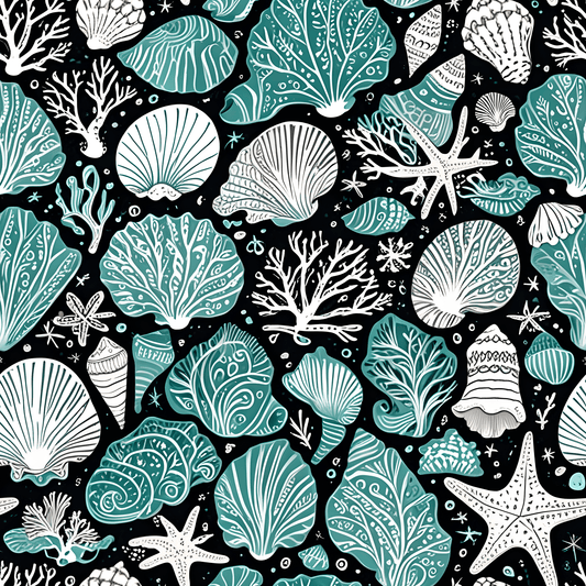 Blue Coastal Dream Wrapping Paper