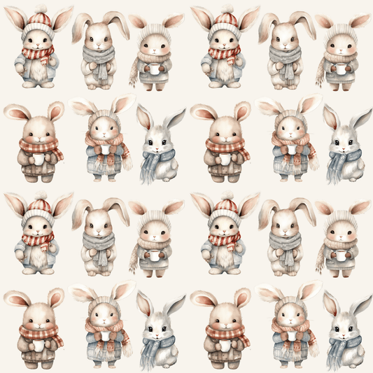 Cozy Bunny Wrapping Paper