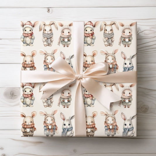 Cozy Bunny Wrapping Paper
