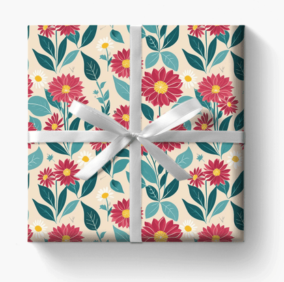 Daisy Wrapping Papers