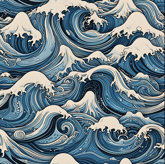 Ocean Wave Wrapping Papers