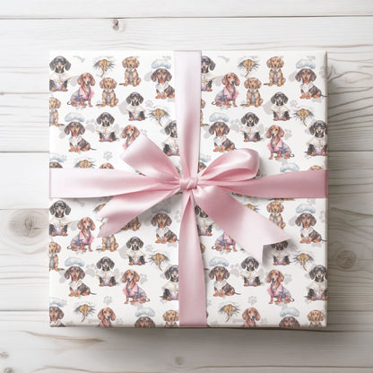 Dachshund Wrapping Papers - Cute Dog Lover Gift Wrap