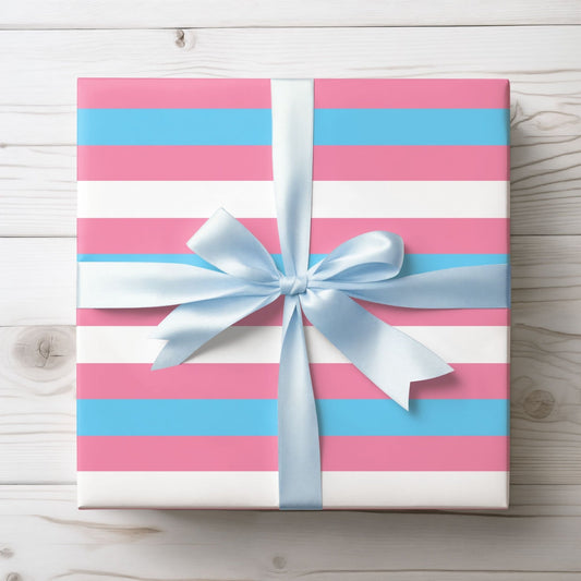 Transgender Pride, LGBTQ+ gift wrap