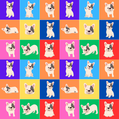 French bulldog Wrapping Paper