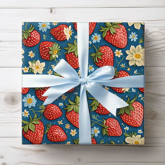 Strawberry Wrapping Paper