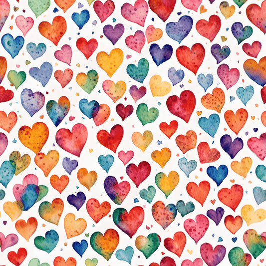 Colorful Valentine's Day Gift Wrap for Your Sweetheart