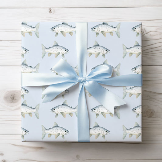 Whimsical Fish Wrapping Paper