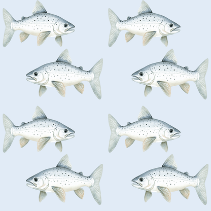 Whimsical Fish Wrapping Paper