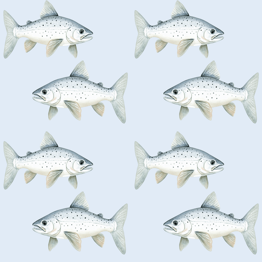 Whimsical Fish Wrapping Paper