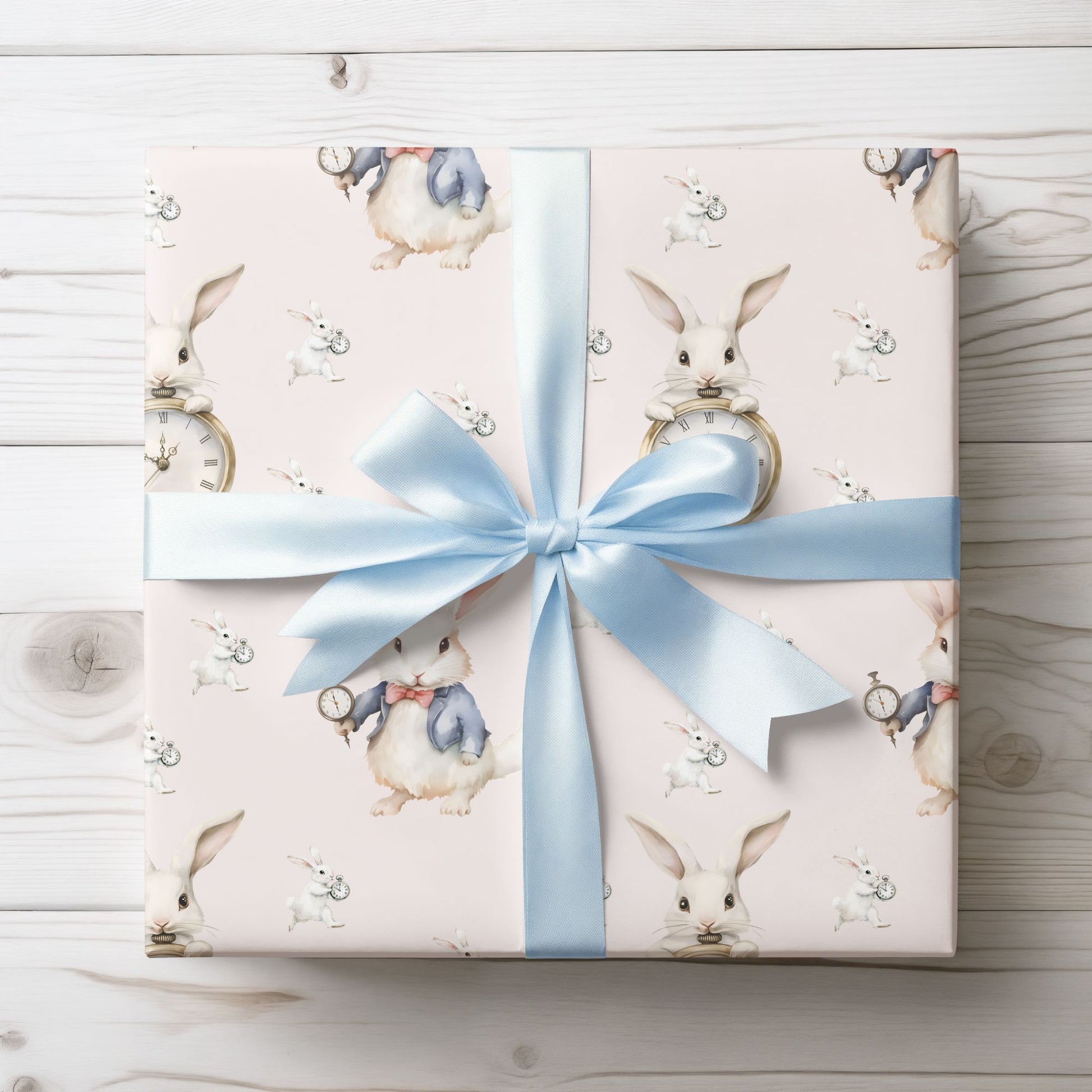 White Rabbit Wrapping Paper