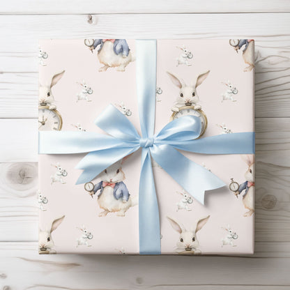 White Rabbit Wrapping Paper