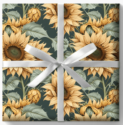 Brighten Up Your Gifts with Sunflower Wrapping Paper