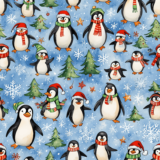 Frosty Flippers & Festive Friends