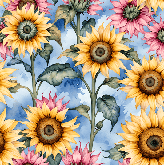 Wrapping Papers - Sunny Days Ahead Sunflower