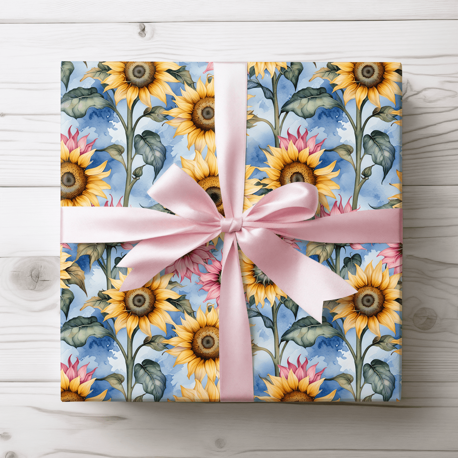 Wrapping Papers - Sunny Days Ahead Sunflower