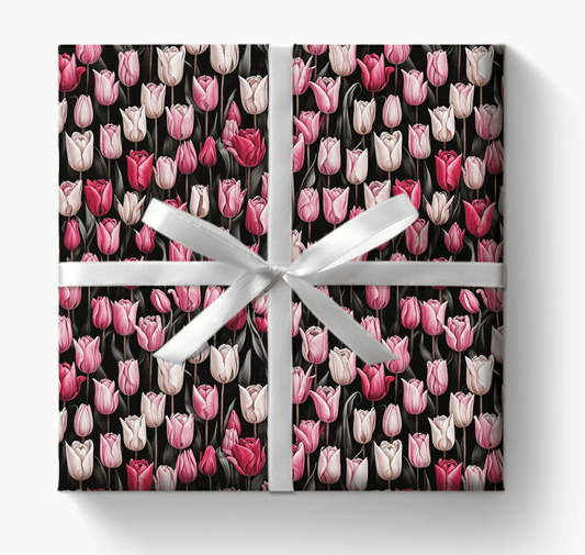 Spring - inspired Tulip Gift Wrap to Brighten Up Your Presents
