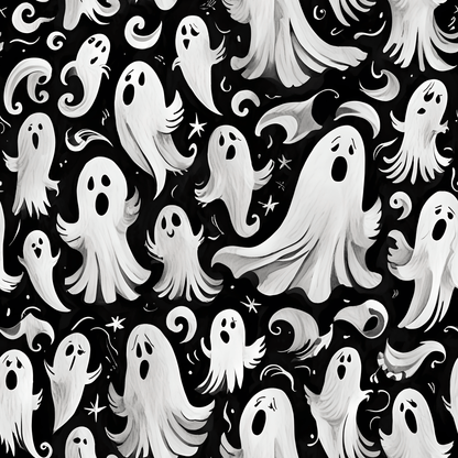 Ghostly Abstract Wrapping Paper