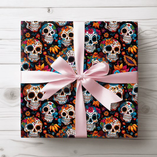Day of the Dead Gift Wrap