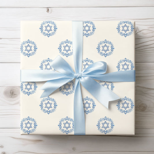 Jewish Star Floral Design