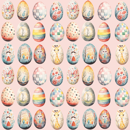Colorful and fun Easter Eggs