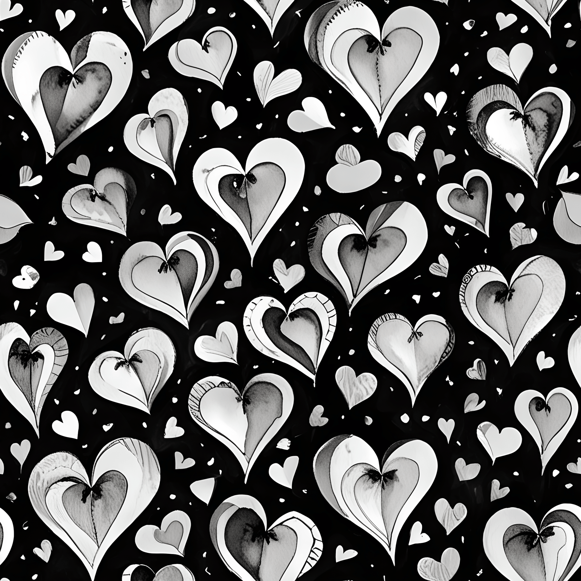 Heart Abstract Wrapping Paper