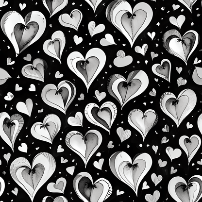 Heart Abstract Wrapping Paper