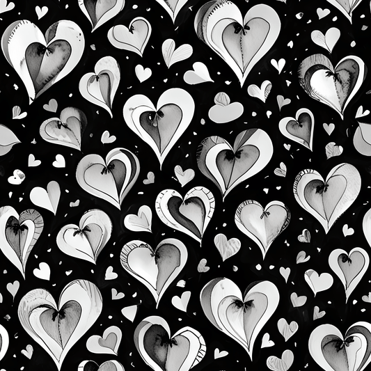 Heart Abstract Wrapping Paper