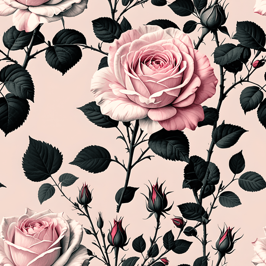 Rose Wrapping Papers Floral Gift Wrap for Birthday