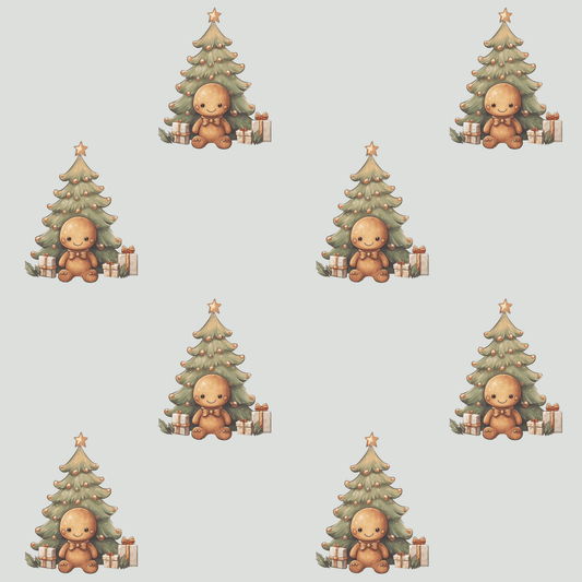 Snuggle & Sprinkle – Gingerbread Dreams Wrapping Paper