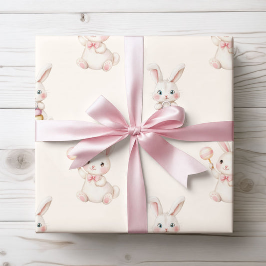 Whimsical Bunny Wrapping Paper