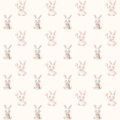 Whimsical Bunny Wrapping Paper