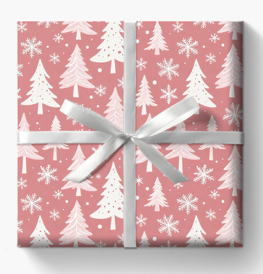 Blush Blizzard – Chic Pink Tree
