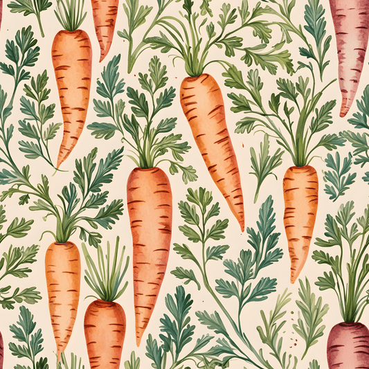 Playful Carrot Gift Wrap