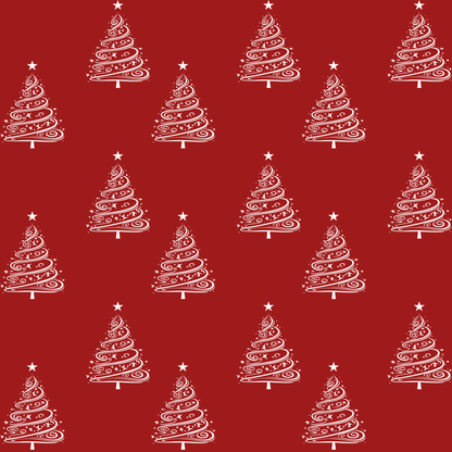 Twinkle Twirl – Elegant Christmas Tree Wrapping Paper