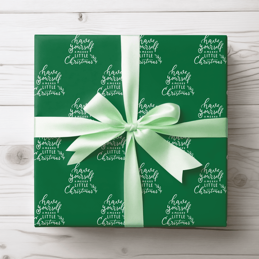 Have yourself a Merry Little Christmas Wrapping Paper Roll