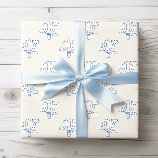 Hot Air Balloon Gift Wrap Roll