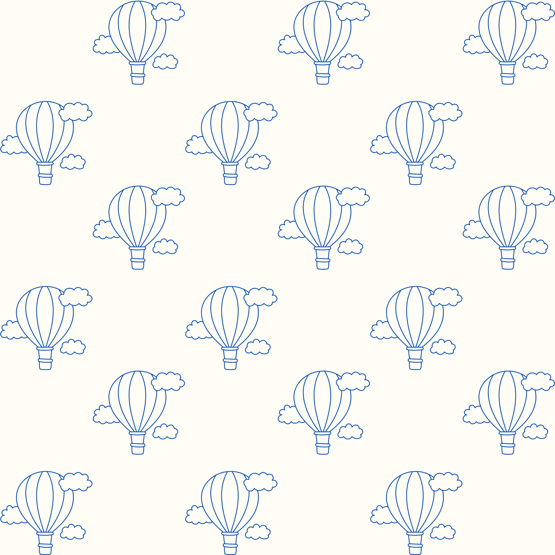 Hot Air Balloon Gift Wrap Roll