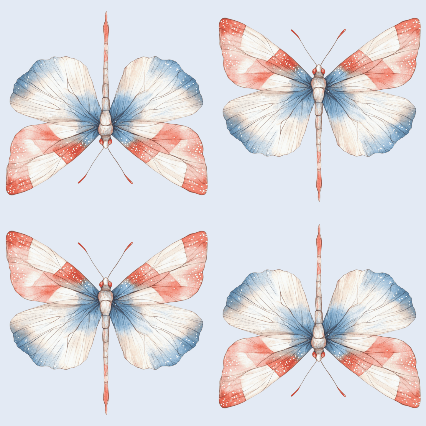 4th of July Firefly Wrapping Paper