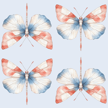 4th of July Firefly Wrapping Paper