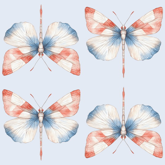 4th of July Firefly Wrapping Paper
