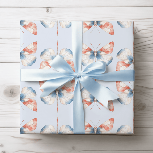 4th of July Firefly Wrapping Paper