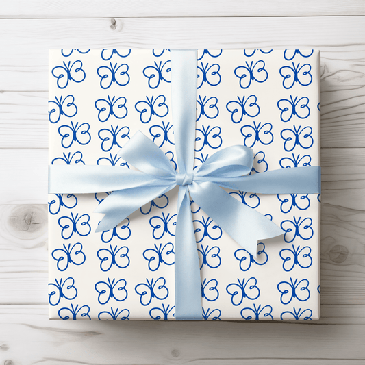 Charming Butterfly Wrapping Paper