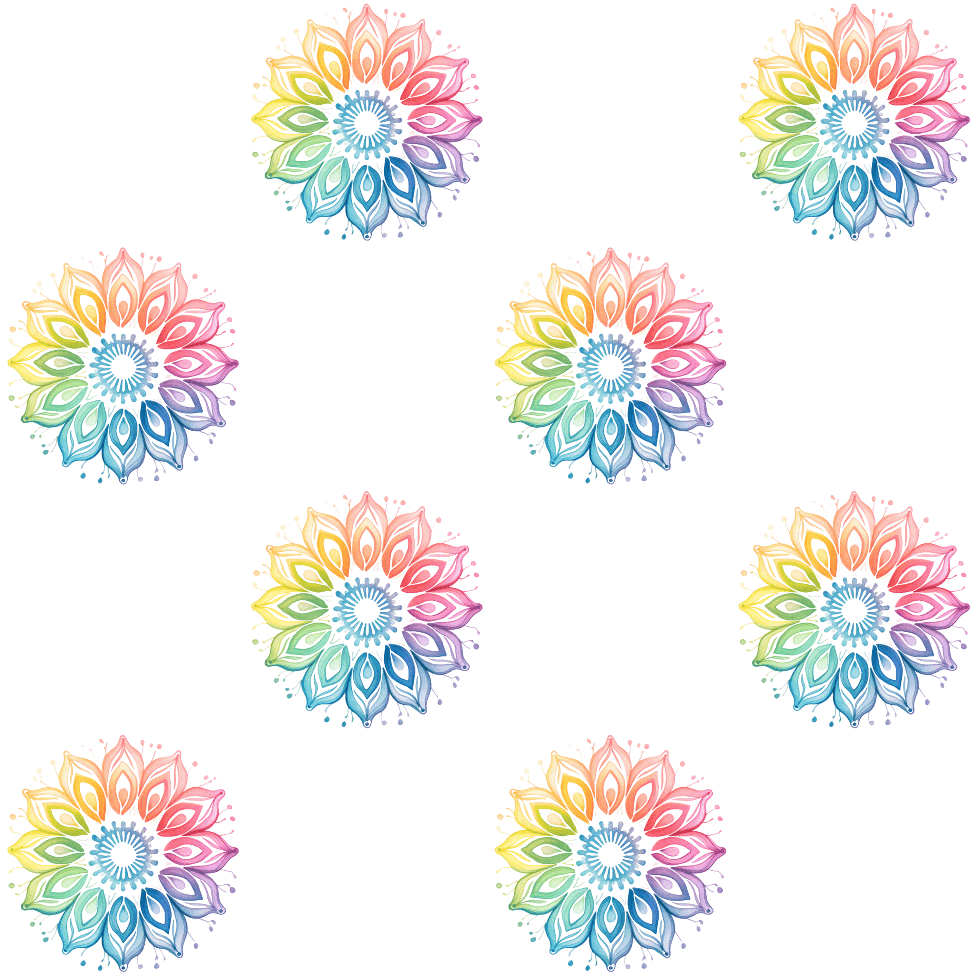 Vibrant Rainbow Gift Wrap